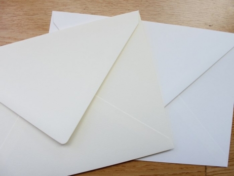 Sobres para invitaciones de boda - VERJURADO BLANCO ROTO CON TEXTURA C5 (160grs)