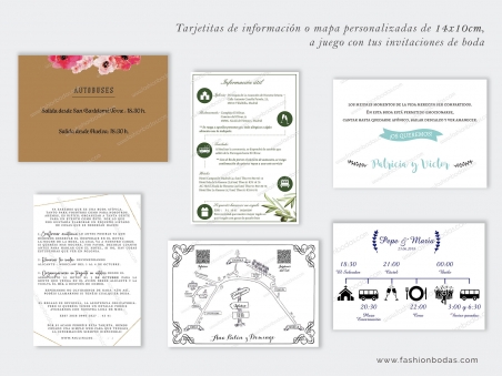 TARJETA PLANO PARA BODA, TARJETITA MAPA PARA BODA, TARJETITA INFORMACIÓN BODA